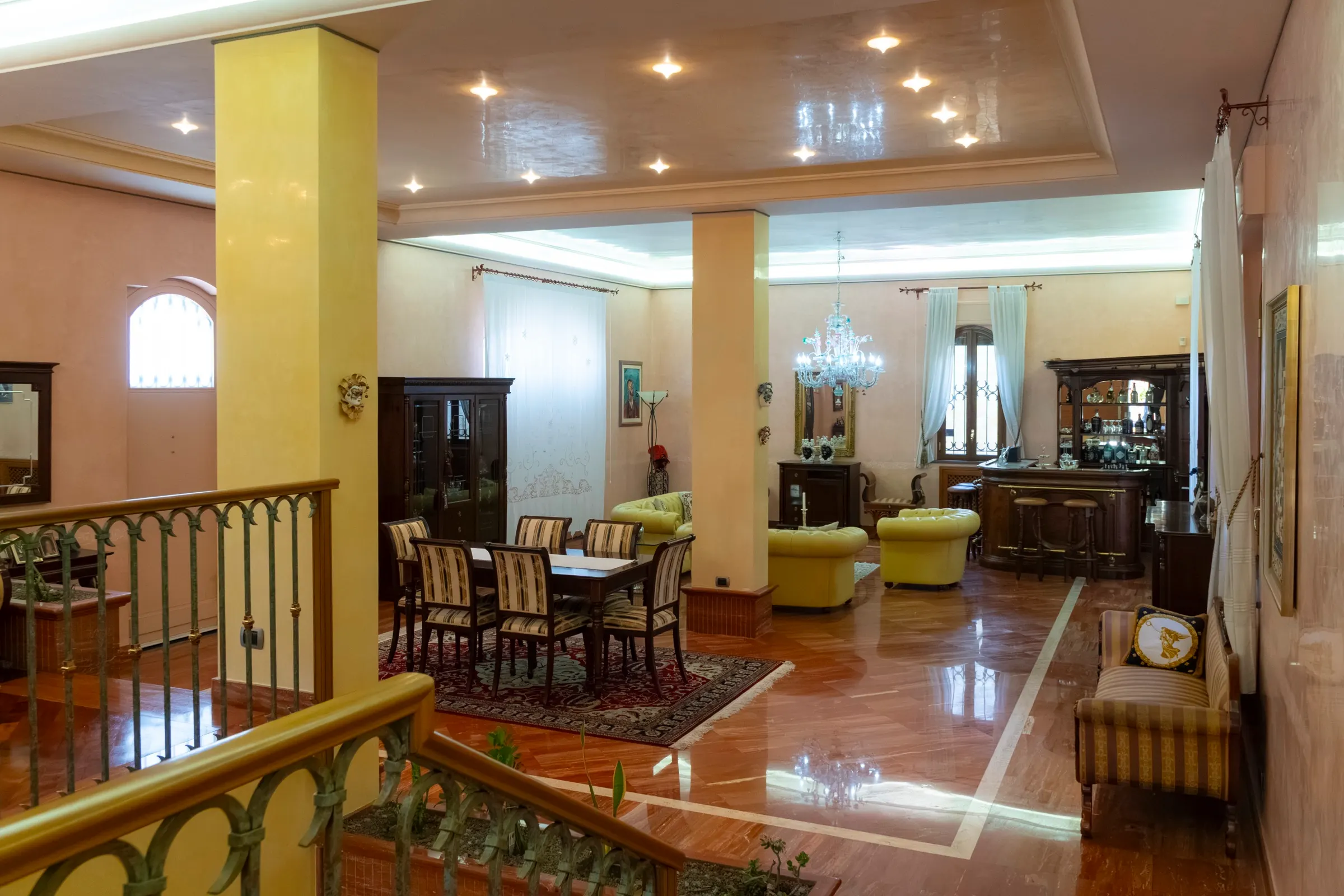 Indoor lounge