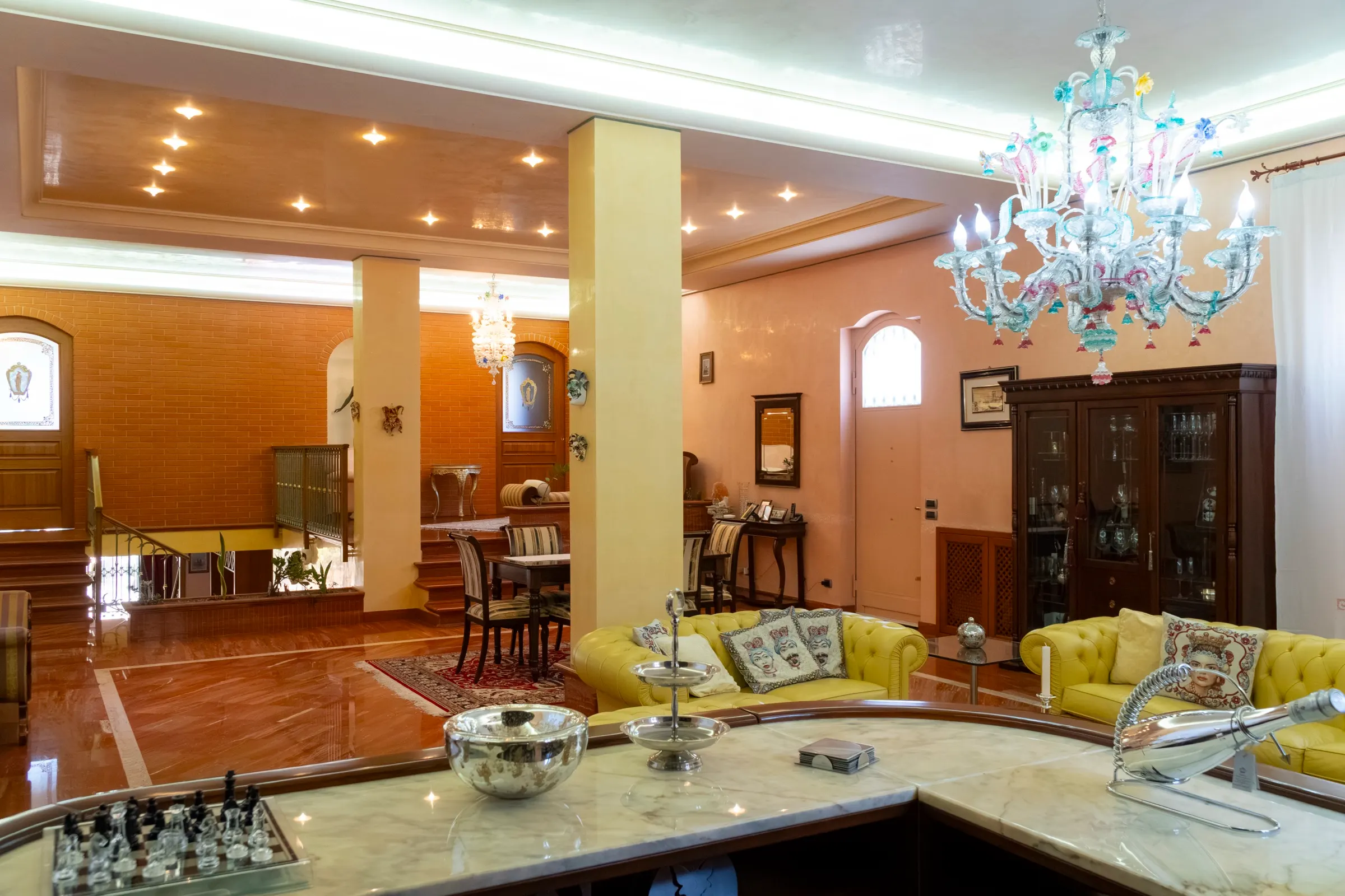 Indoor lounge
